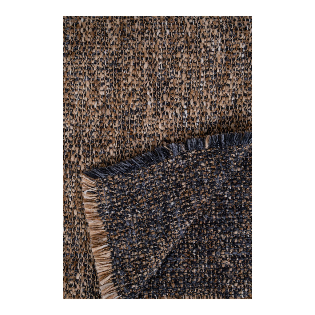 Ely Plaid - Plaid, blue/yellow, 130x170 cm